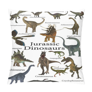 Personality  Jurassic Dinosaurs Collection Pillow Covers