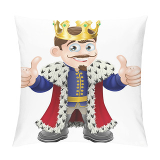 Personality  King Cartoon Pillow Covers