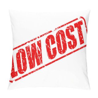 Personality  LOW COST Red Stamp Text Pillow Covers