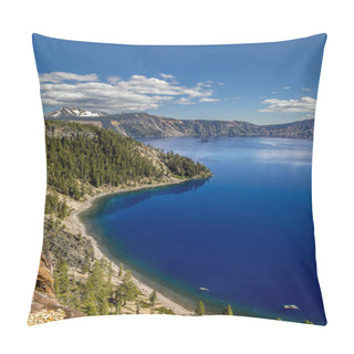 Personality  Crater Lake National Park Oregon Summer Road Trip Pillow Covers