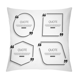 Personality  Set Paper Quote Template For Social Networking, Business, Newspaper, Magazine And Advertising Action. Quote Bubble Template. Quote Form. Quote Marks. Quote Blank. Short Quote. Chat Quote Pillow Covers