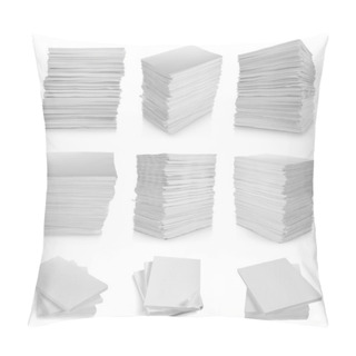 Personality  Collection Of Stack Paper Pillow Covers