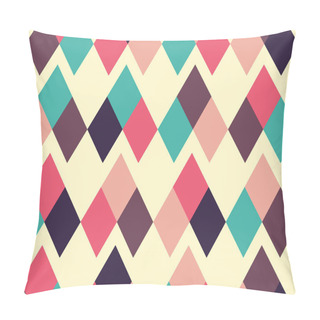 Personality  Modern Geometric Seamless Pattern With Small Rhombuses. Pillow Covers