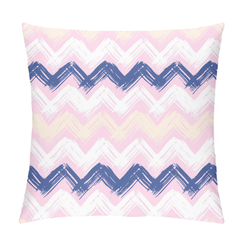 Personality  Hand painted chevron pattern pillow covers