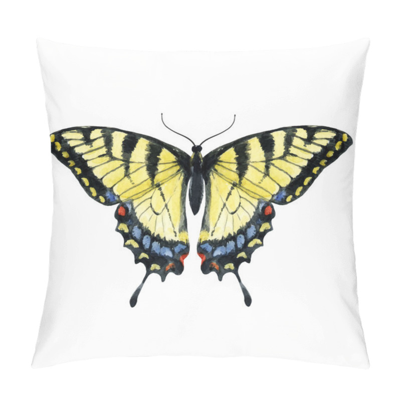 Personality  Watercolor hand drawn butterfly pillow covers
