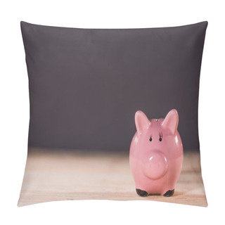 Personality  Pink Ceramic Piggy Bank  Pillow Covers