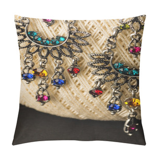 Personality  Earrings Pillow Covers