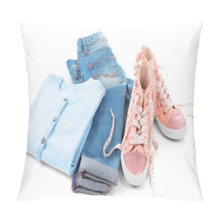 Personality  Stylish Casual Clothes For Girls Pillow Covers