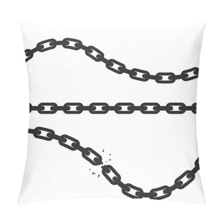 Personality  Broken Torn Chain Pillow Covers