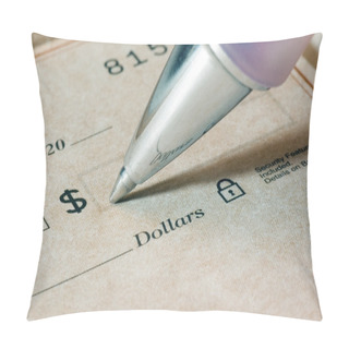 Personality  Check Writing Pillow Covers