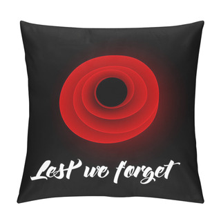 Personality  Remembrance Day Poster Pillow Covers