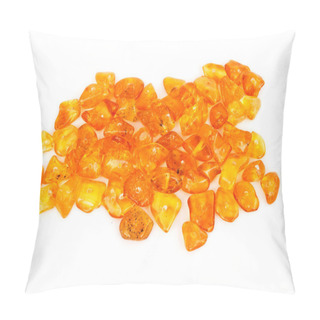 Personality  Raw Amber Pillow Covers