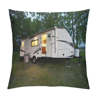 Personality  25 Feet Travel Trailer Pillow Covers