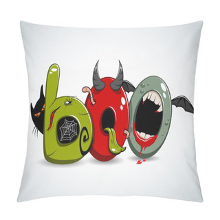 Personality  Boo Picture Pillow Covers
