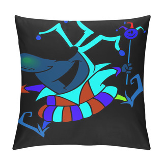 Personality Cartoon April Fool's Jester Pillow Covers