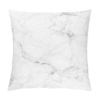Personality  White (gray) Marble Patterned (natural Patterns) Texture Background. Pillow Covers