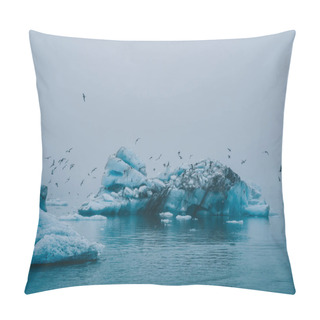 Personality  Glacier Ice Pillow Covers