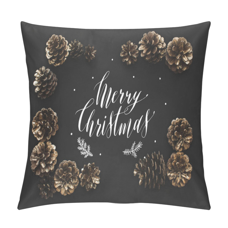 Personality  frame of pine cones  pillow covers