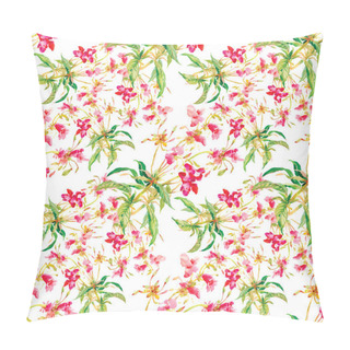 Personality  Wild Flowers Seamless Pattern Pillow Covers