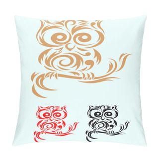 Personality  Owl Decoration Pillow Covers