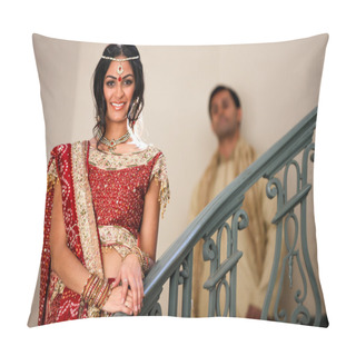 Personality  Beautiful Indian Couple Pillow Covers
