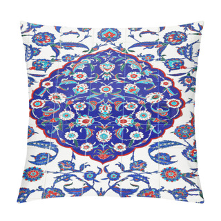 Personality  Oriental Mosaic Inside Of The Grand Mosque In Abu Dhabi Pillow Covers