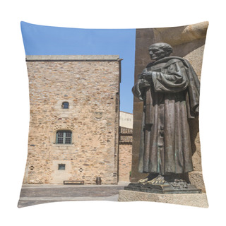 Personality  Statue Of San Pedro De Alcantara Pillow Covers