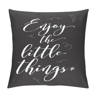 Personality  Inspirational Romantic Quote. Typographical Poster Or Card Design. Lettering Concept. Pillow Covers