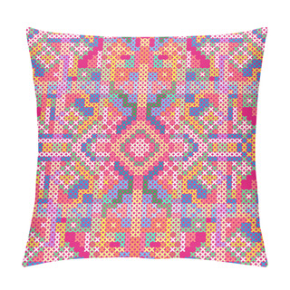 Personality  Cross-stitch Ethnic Ornament Pillow Covers
