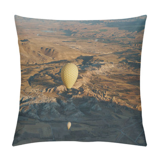 Personality  Hot Air Balloons Festival In Goreme National Park, Fairy Chimneys, Cappadocia, Turkey Pillow Covers