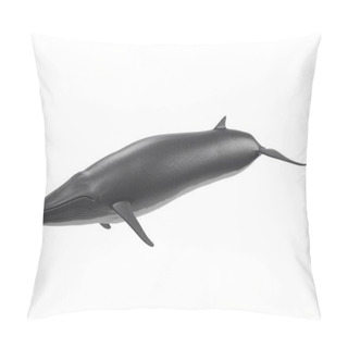 Personality  Realistic 3D Render Of Fin Whale Pillow Covers
