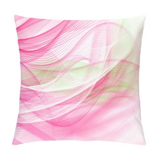Personality  Pink Green Background Abstract Background Pillow Covers