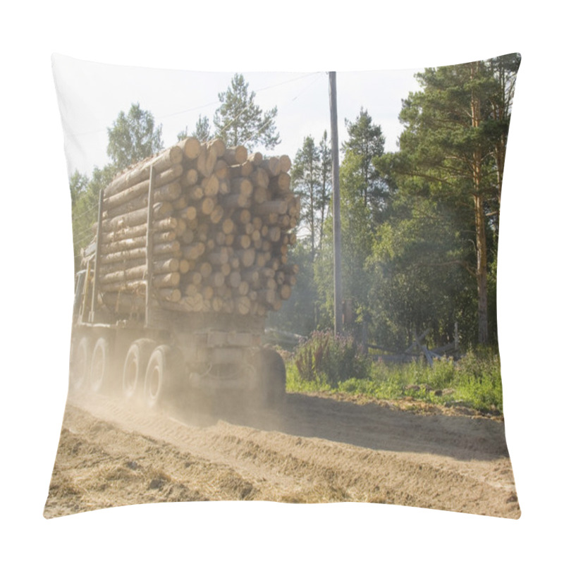 Personality  The timber carrying vessel pillow covers
