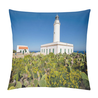 Personality  La Mola Lighthouse, Formentera, Pitiusas Islands, Balearic Community, Spain Pillow Covers