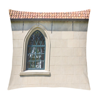 Personality  Church Wall With A Window Pillow Covers