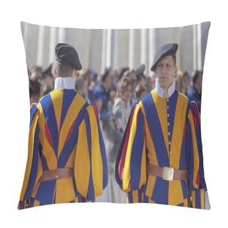 Personality  Swiss Guard In Uniform Pillow Covers