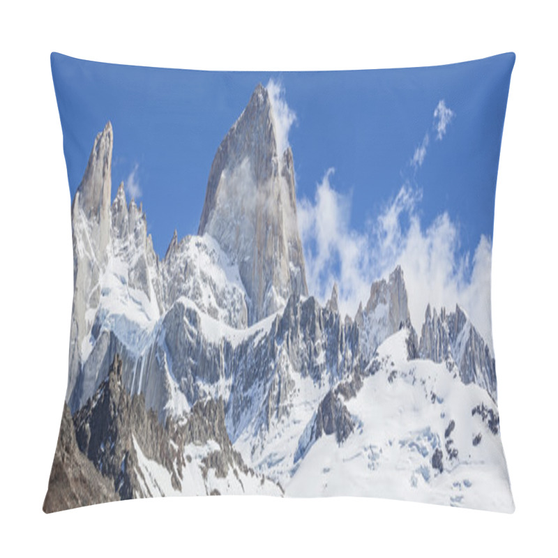Personality  Fitz Roy Mountain Range, Argentina Pillow Covers