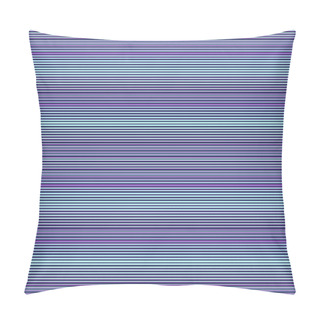 Personality  Abstract Vector Seamless Pattern. Meditative Lilac And Blue Hori Pillow Covers