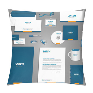 Personality  Stationery Template Design Pillow Covers