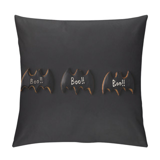 Personality  Halloween Bat Cookies Pillow Covers