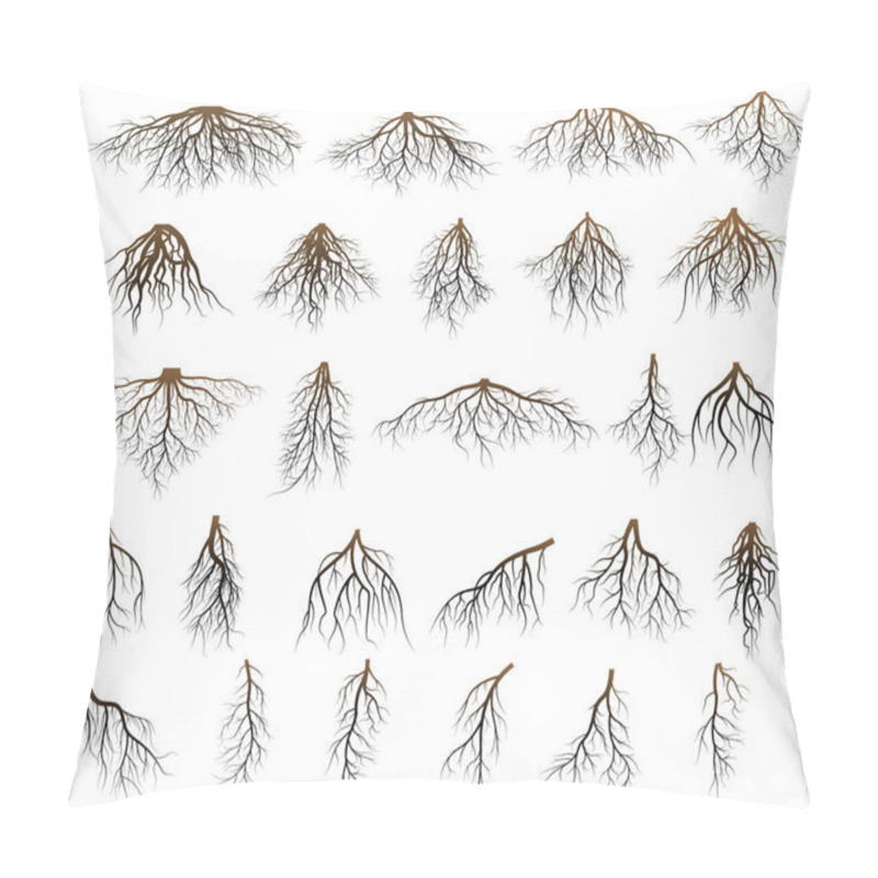 Personality  Set Of Tree Roots Pillow Covers