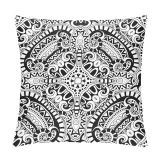 Personality  Abstract Seamless Monochrome Ornate Pattern Pillow Covers