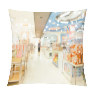 Personality  Abstract Blur Defocused Shopping Mall Pillow Covers