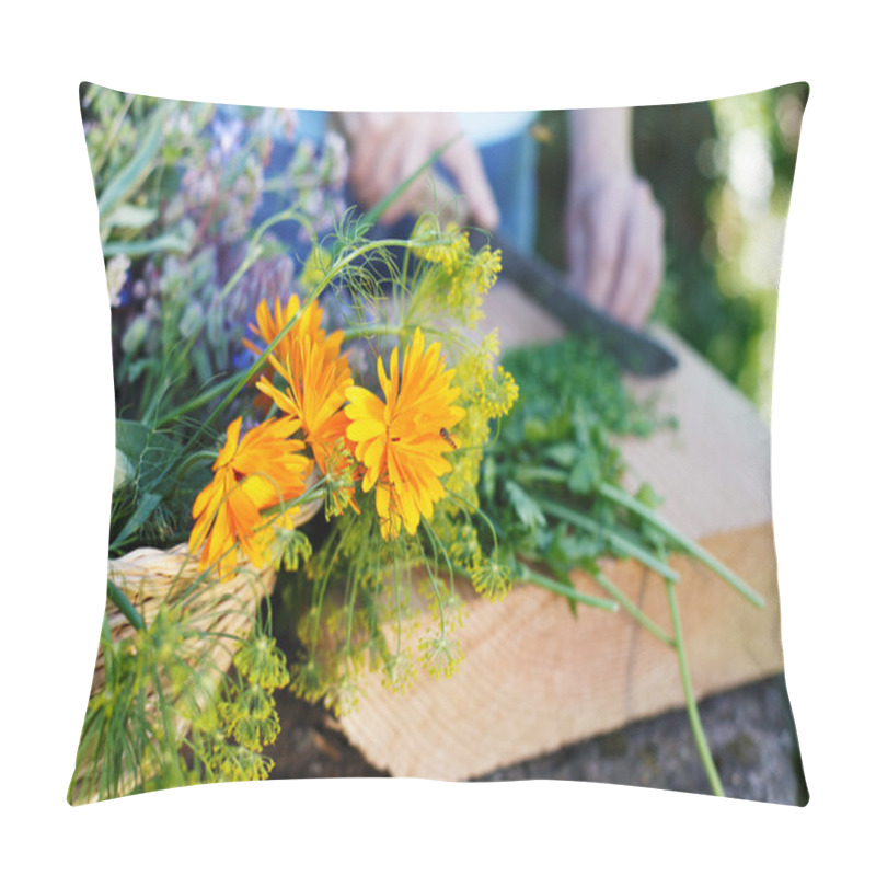 Personality  Fresh herbs pillow covers