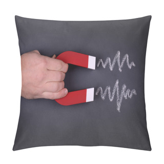 Personality  Magnet Attraction Pillow Covers