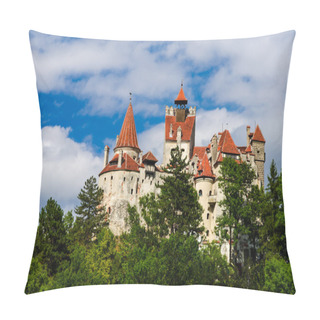 Personality  Bran Medieval Castle, Transylvania, Romania Pillow Covers