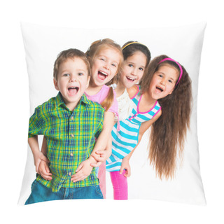 Personality  Laughing Small Kids Pillow Covers
