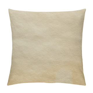 Personality  Top View Of Vintage Beige Paper Texture With Copy Space Pillow Covers