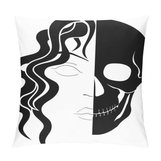 Personality  Face Of Ghost Pillow Covers