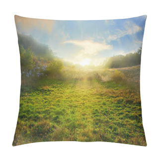 Personality  Green Field Pillow Covers